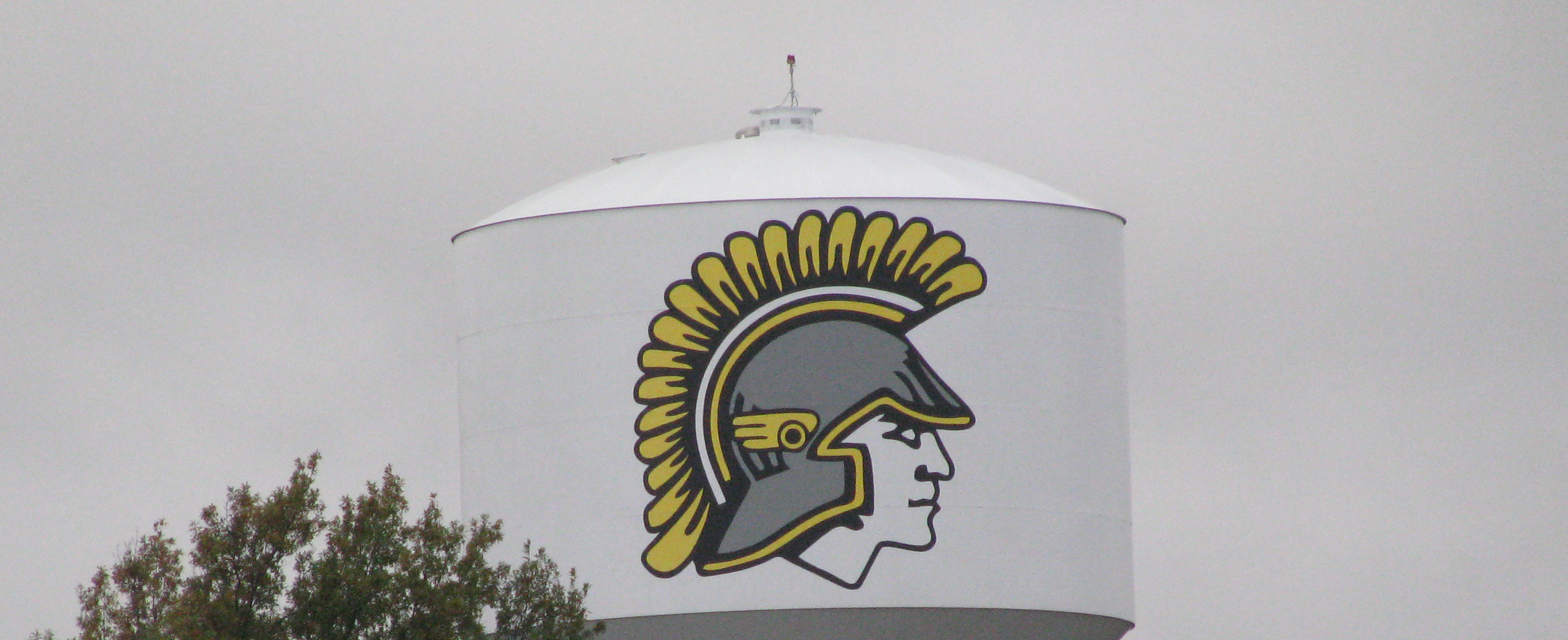 District Banner Water Tower